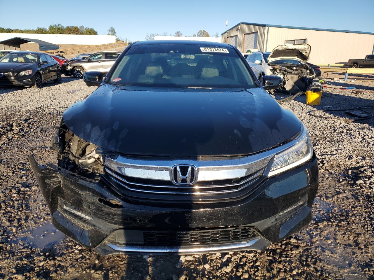 2017 Honda Accord VIN 1HGCR3F99HA003898 Copart auction photo, front end damage thumbnail 5