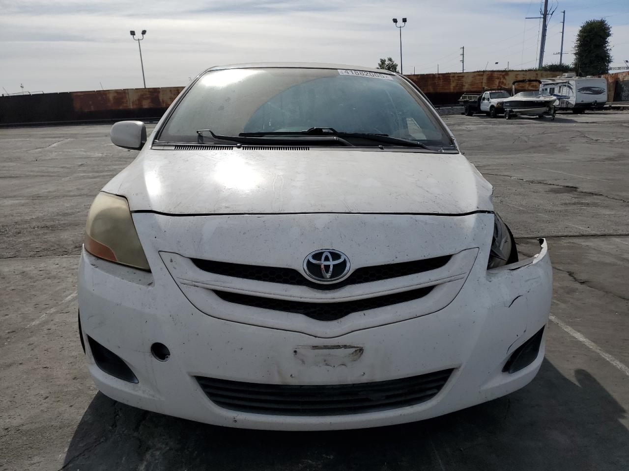 2007 Toyota Yaris VIN JTDBT923X71144610 Copart auction photo, front end / side damage thumbnail 5