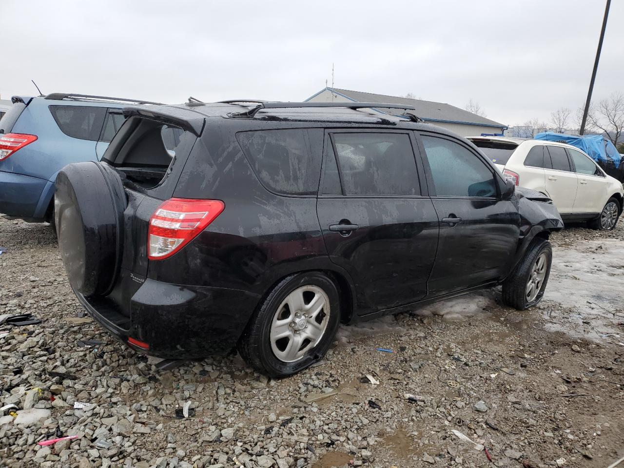 2012 Toyota RAV 4 VIN 2T3ZF4DV0CW136681 Copart auction photo, rollover damage thumbnail 3