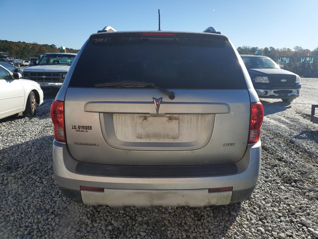 2007 Pontiac Torrent VIN 2CKDL73F776017292 Copart auction photo, side damage thumbnail 6