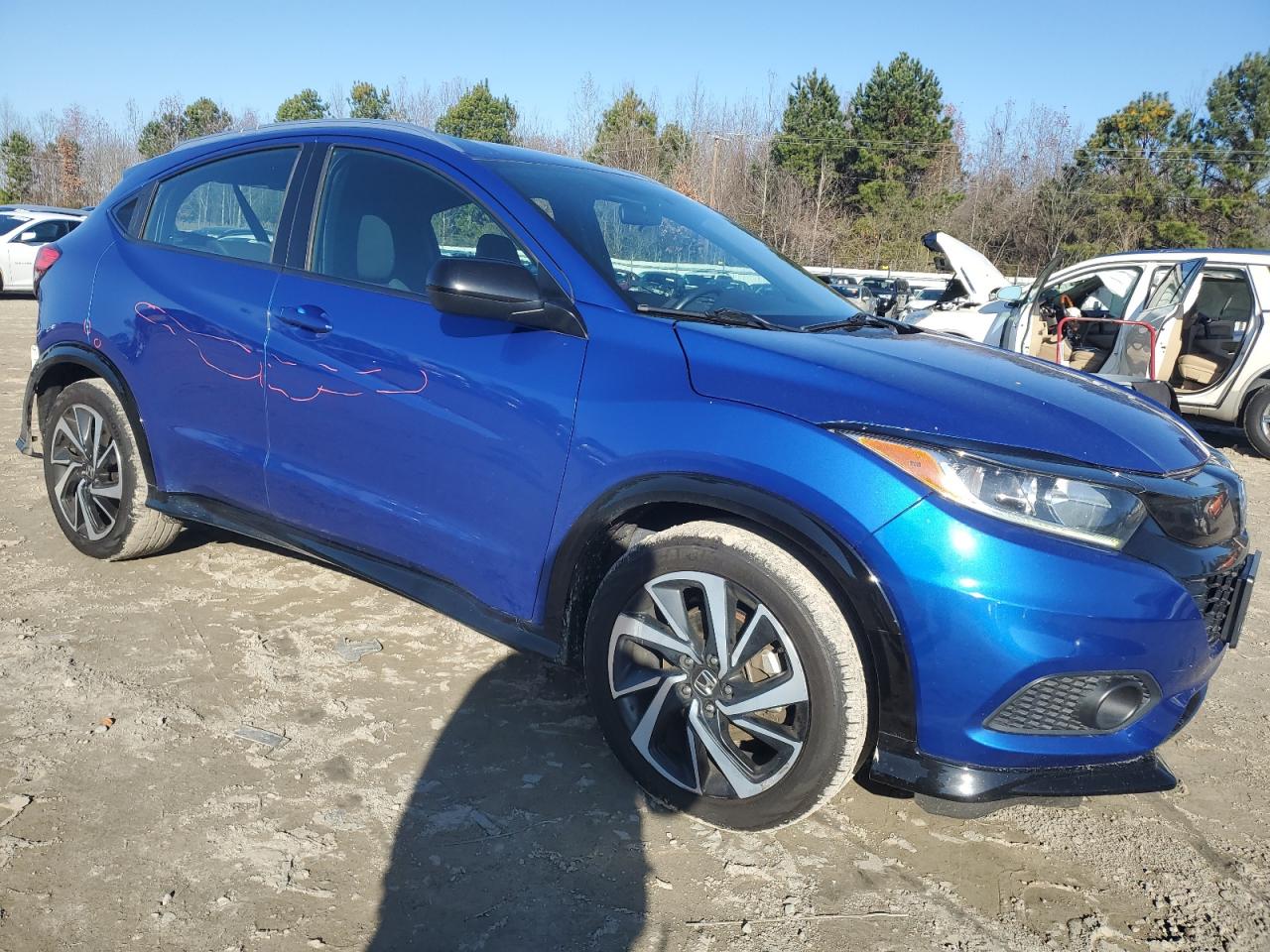 2019 Honda HR-V VIN 3CZRU6H14KG716226 Copart auction photo, all over damage thumbnail 4