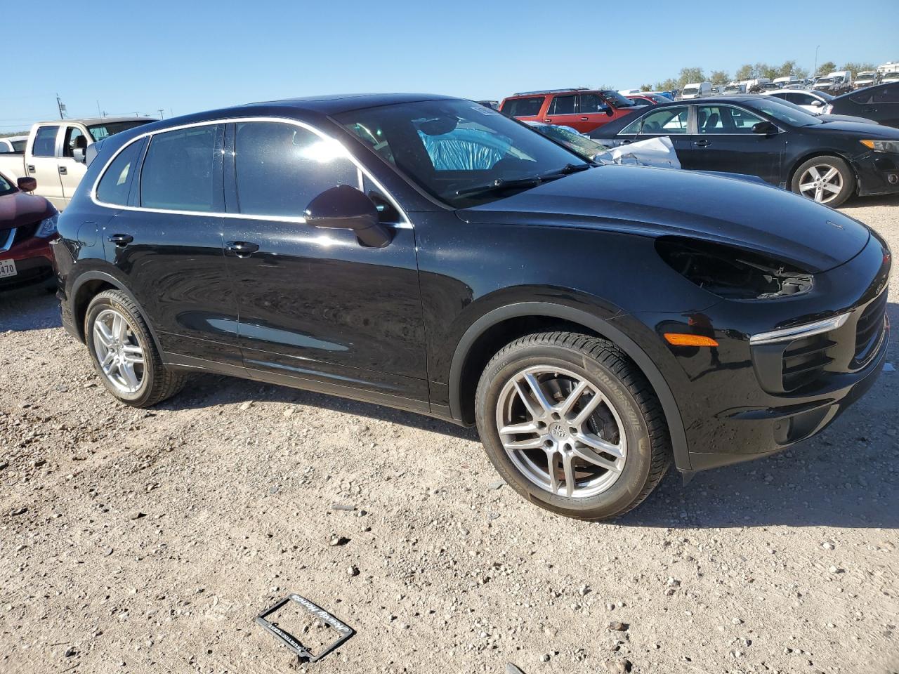 2016 Porsche Cayenne VIN WP1AA2A21GLA02067 Copart auction photo, vandalism damage thumbnail 4