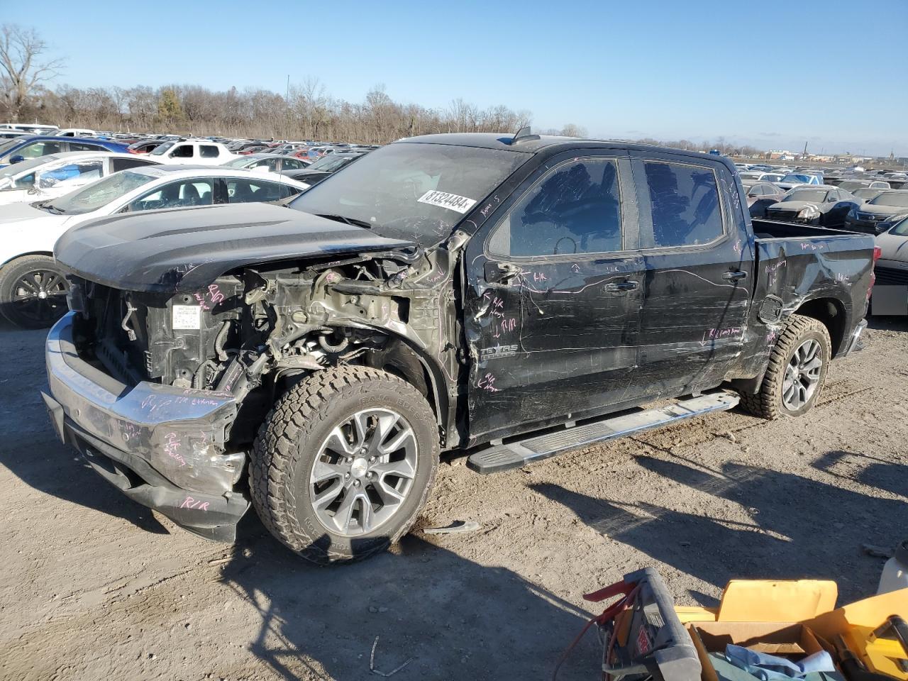 2022 Chevrolet Silverado VIN 3GCUYDED3NG179702