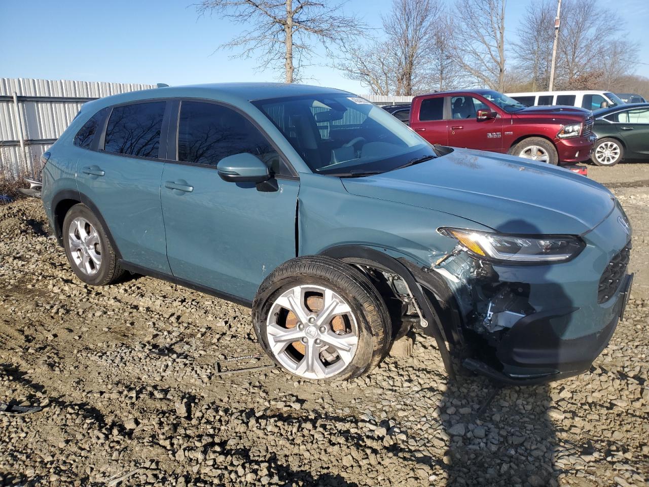 2024 Honda HR-V VIN 3CZRZ2H31RM771224 Copart auction photo, front end damage thumbnail 4