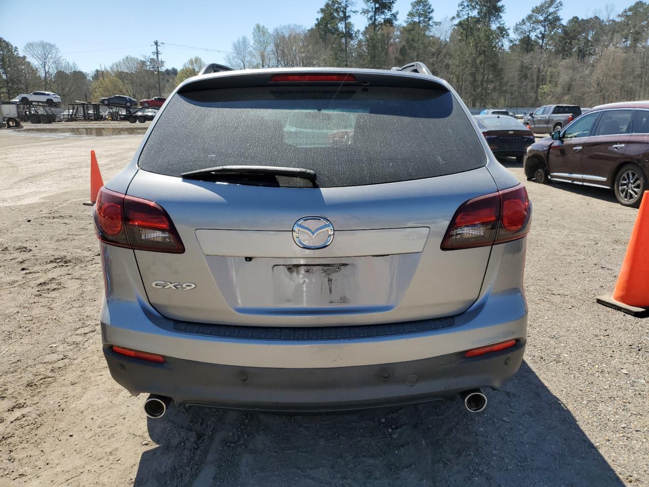 2014 Mazda CX-9 VIN JM3TB2CA1E0442386 Copart auction photo, front end damage thumbnail 6