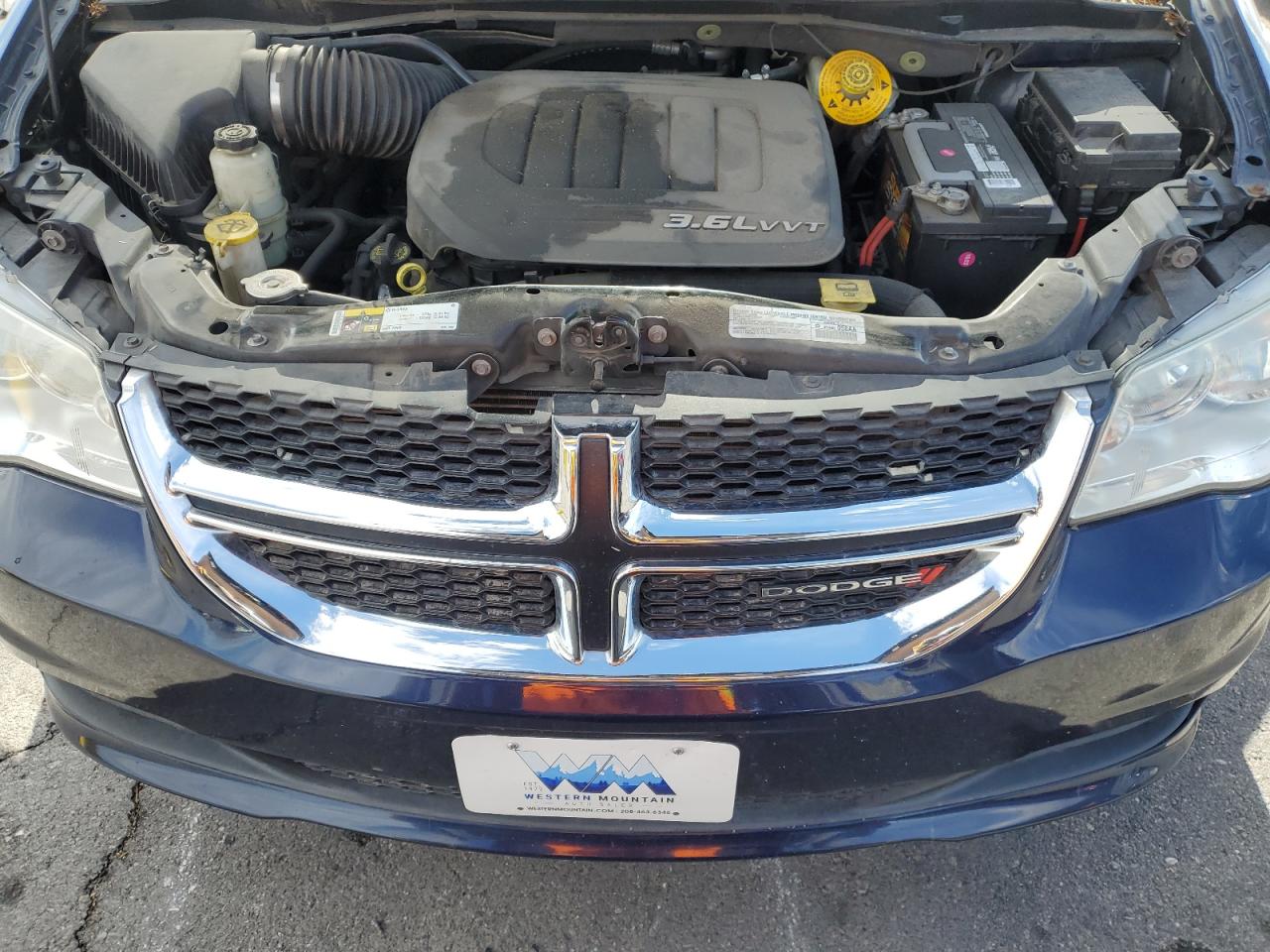 2014 Dodge Caravan VIN 2C4RDGBG0ER431935 Copart auction photo, rear end damage thumbnail 12