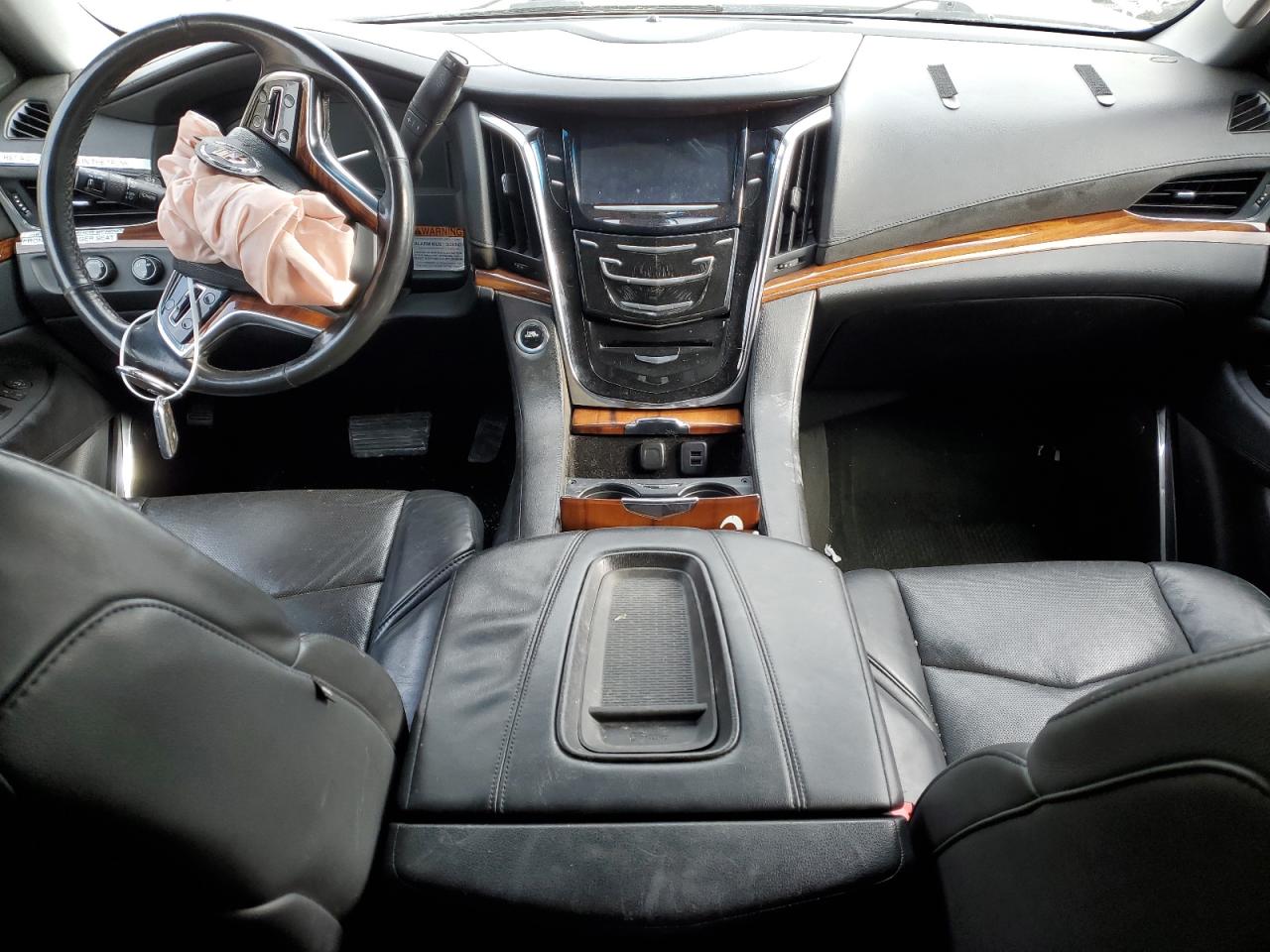 2015 Cadillac Escalade VIN 1GYS4GKJ9FR278180 Copart auction photo, front end / all over damage thumbnail 8