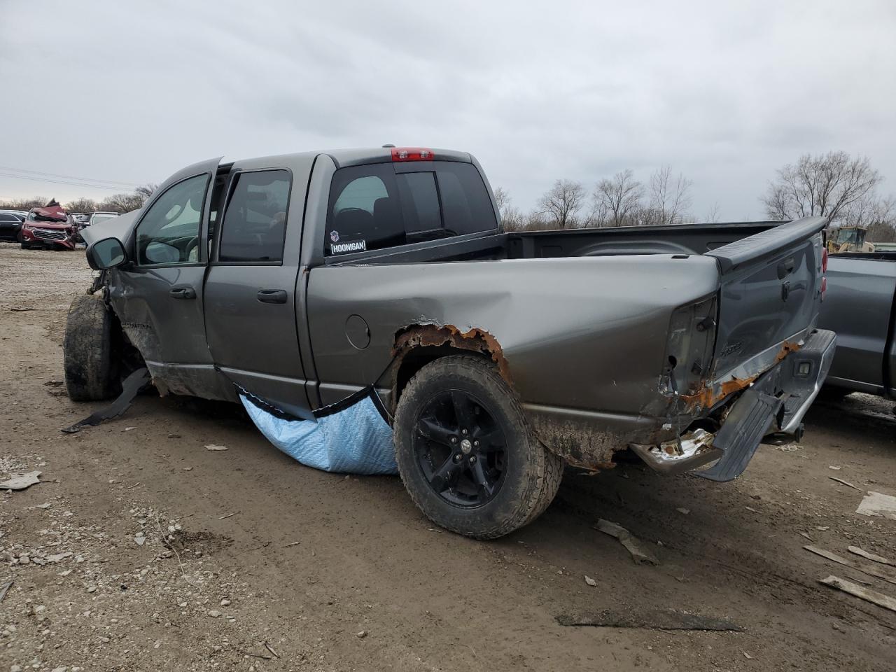 2007 Dodge RAM VIN 1D7HU182X7S235304 Copart auction photo, all over damage thumbnail 2