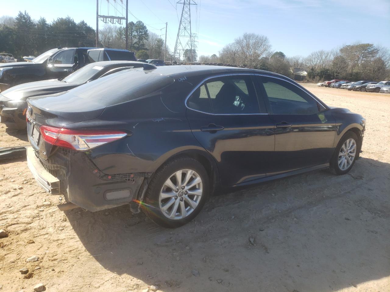 2020 Toyota Camry VIN 4T1C11AK0LU964851 Copart auction photo, all over damage thumbnail 3