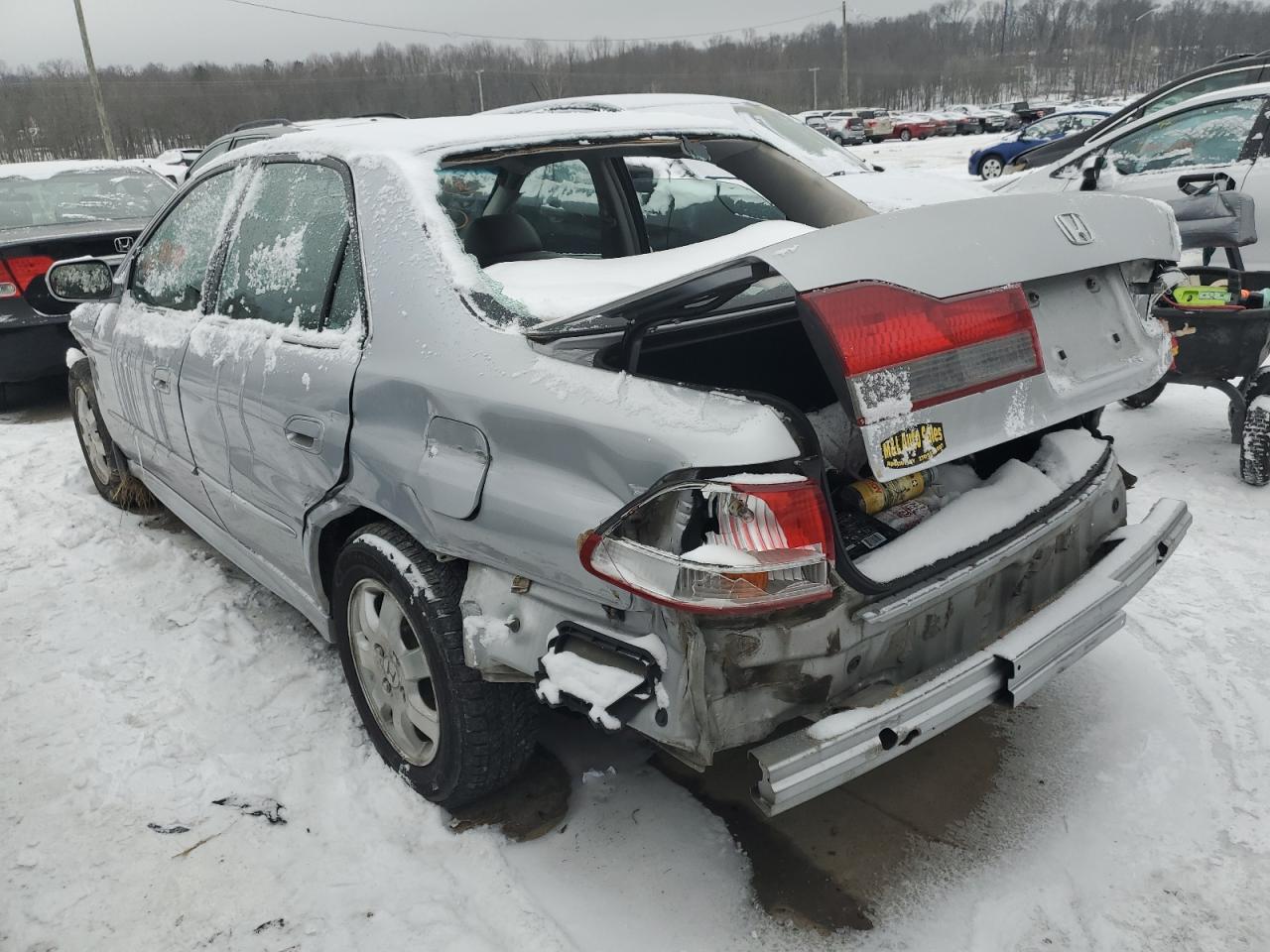 2001 Honda Accord VIN 1HGCG566X1A147649 Copart auction photo, all over damage thumbnail 2