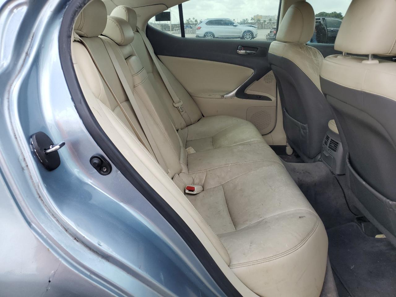 2009 Lexus IS VIN JTHBK262892091252 Copart auction photo, rear end damage thumbnail 10