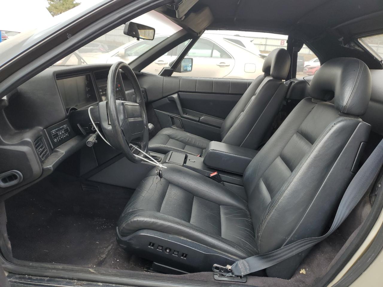 1991 Cadillac Allante VIN 1G6VS3381MU125898 Copart auction photo, rear end / minor dent/scratches damage thumbnail 7