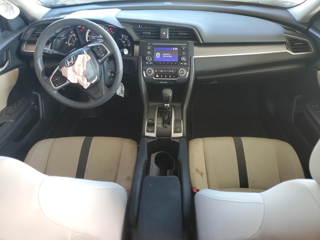 2016 Honda Civic VIN 19XFC2F52GE000339 Copart auction photo, front end damage thumbnail 8
