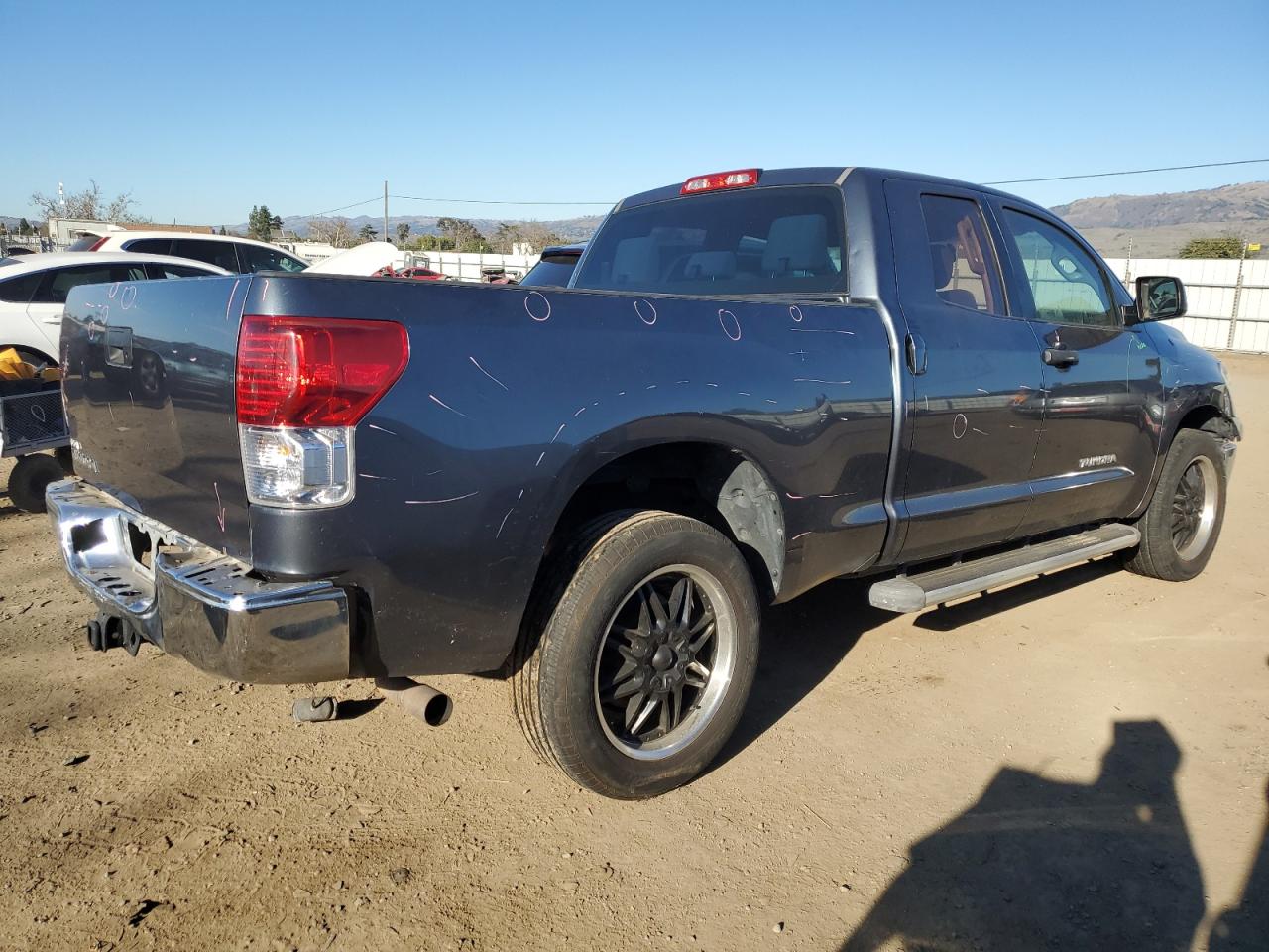 2010 Toyota Tundra VIN 5TFRM5F14AX017045 Copart auction photo, front end / rear end damage thumbnail 3