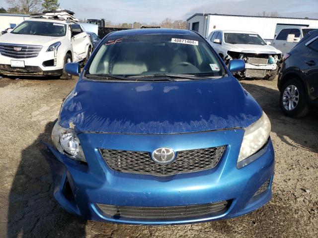 2009 Toyota Corolla VIN JTDBL40E099039697 Copart auction photo, side / front end damage thumbnail 5