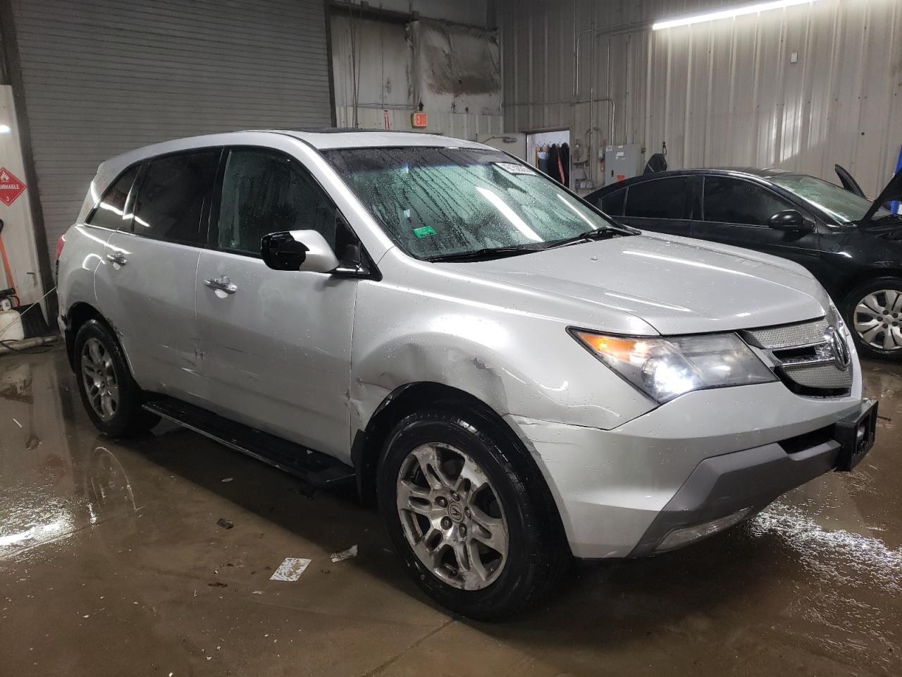2008 Acura MDX VIN 2HNYD28448H546876 Copart auction photo, side / front end damage thumbnail 4