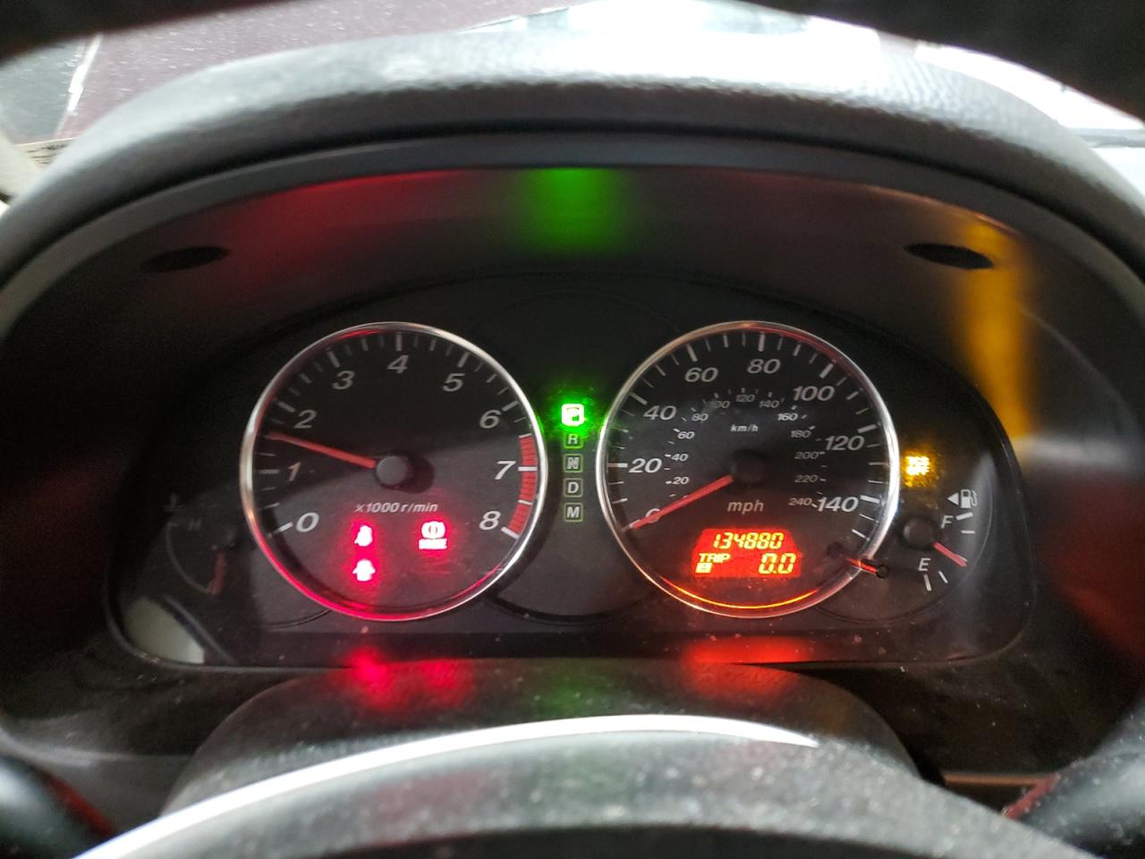 2007 Mazda 6 VIN 1YVHP80D575M08954 Copart auction photo, all over damage thumbnail 9