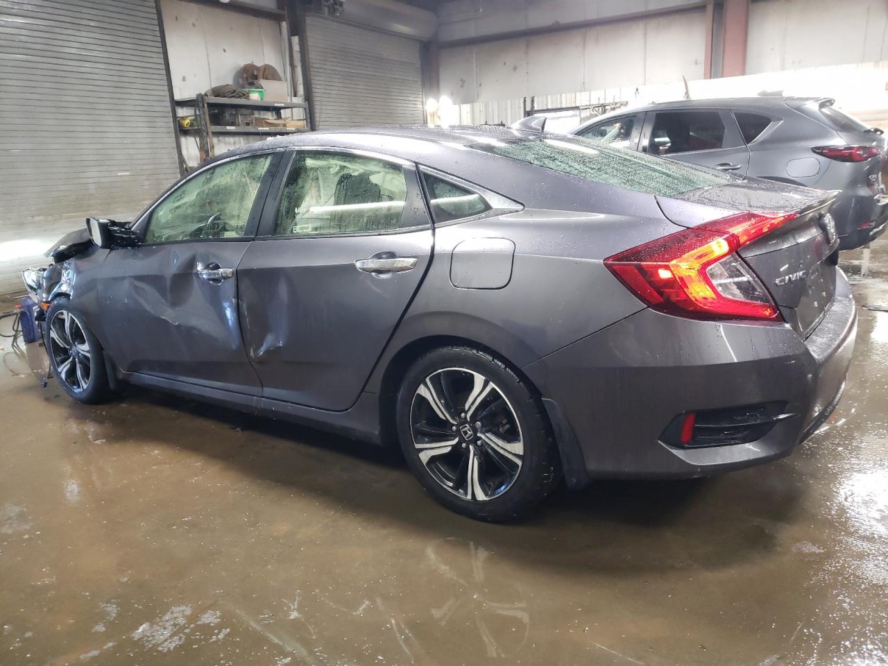 2018 Honda Civic VIN JHMFC1F91JX029754 Copart auction photo, front end / side damage thumbnail 2