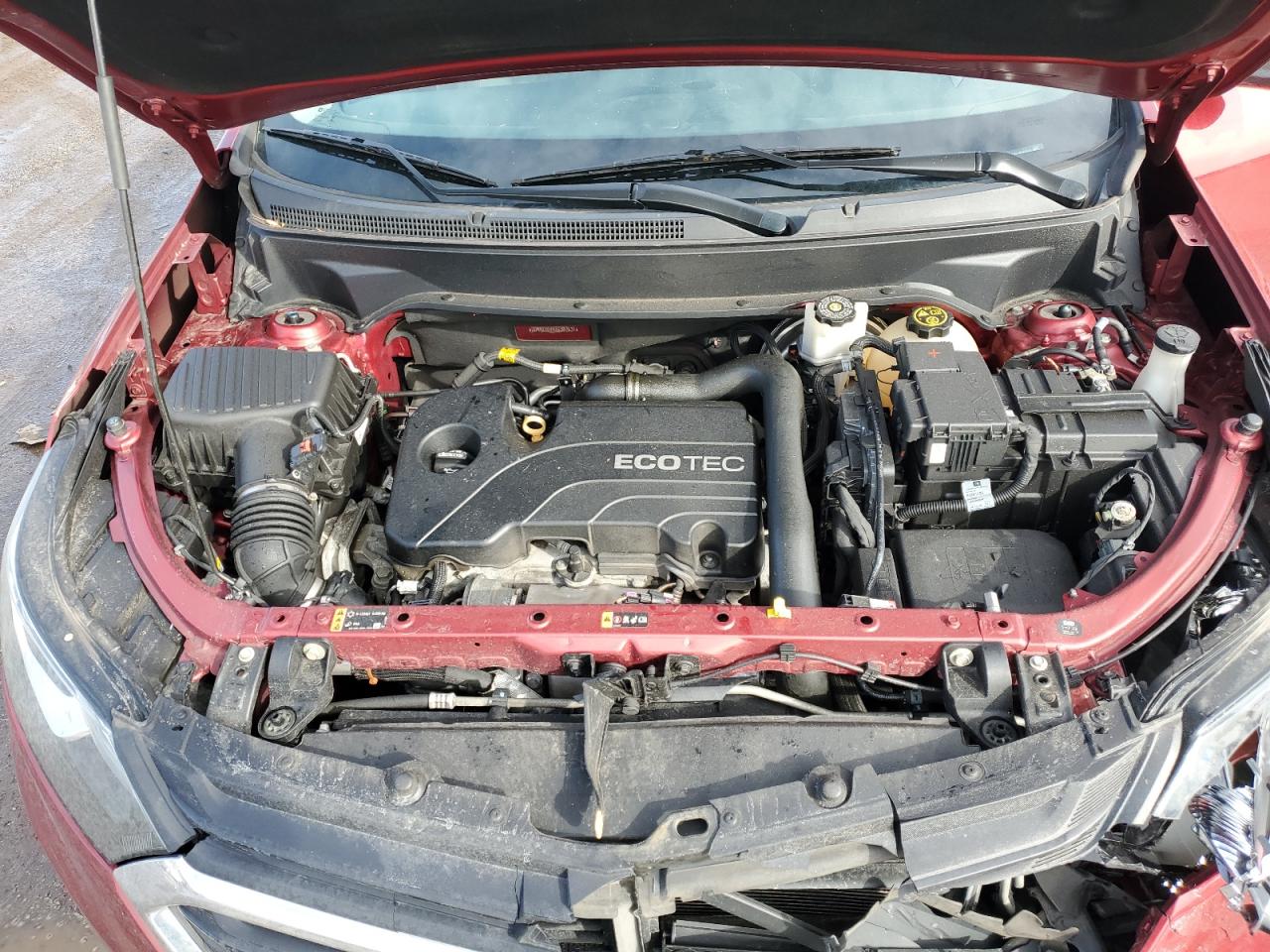 2018 Chevrolet Equinox VIN 2GNAXJEV9J6307631 Copart auction photo, front end damage thumbnail 12