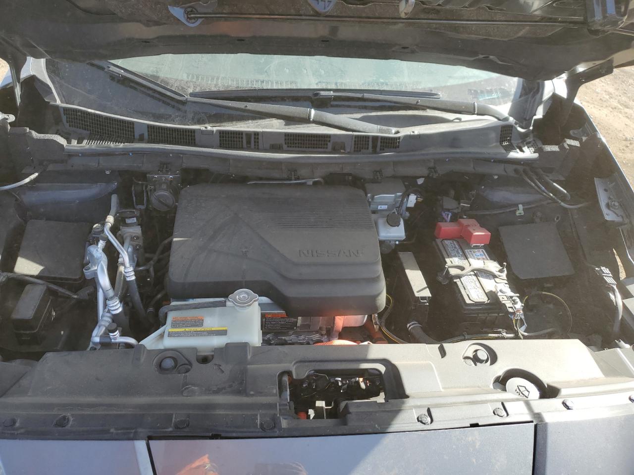 2024 Nissan Leaf VIN 1N4CZ1CV0RC553281 Copart auction photo, undercarriage damage thumbnail 11