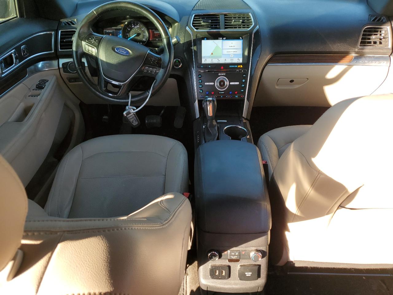 2018 Ford Explorer VIN 1FM5K8FH6JGC00025 Copart auction photo, front end damage thumbnail 8