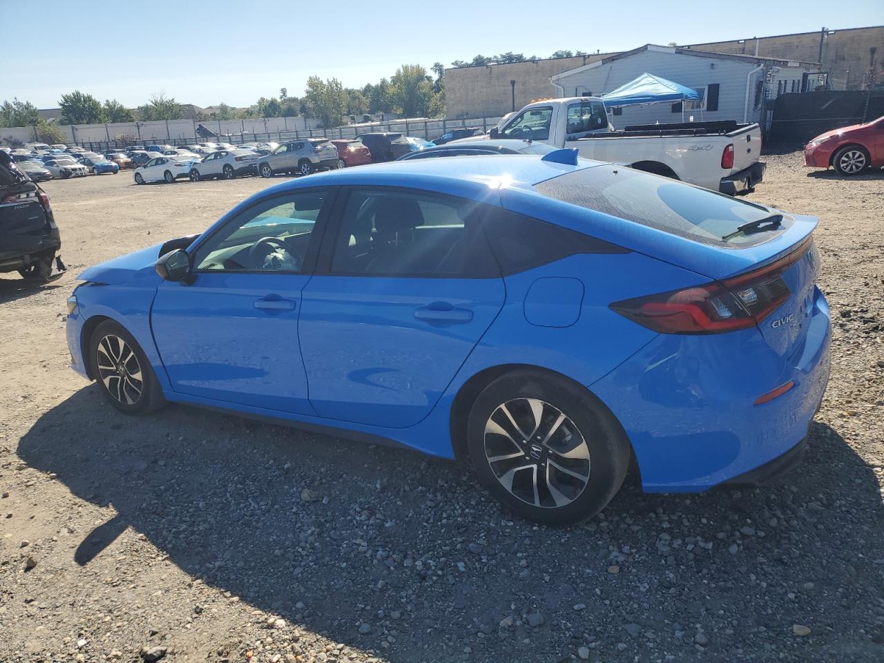 2024 Honda Civic VIN 19XFL2H84RE019002 Copart auction photo, front end / undercarriage damage thumbnail 2