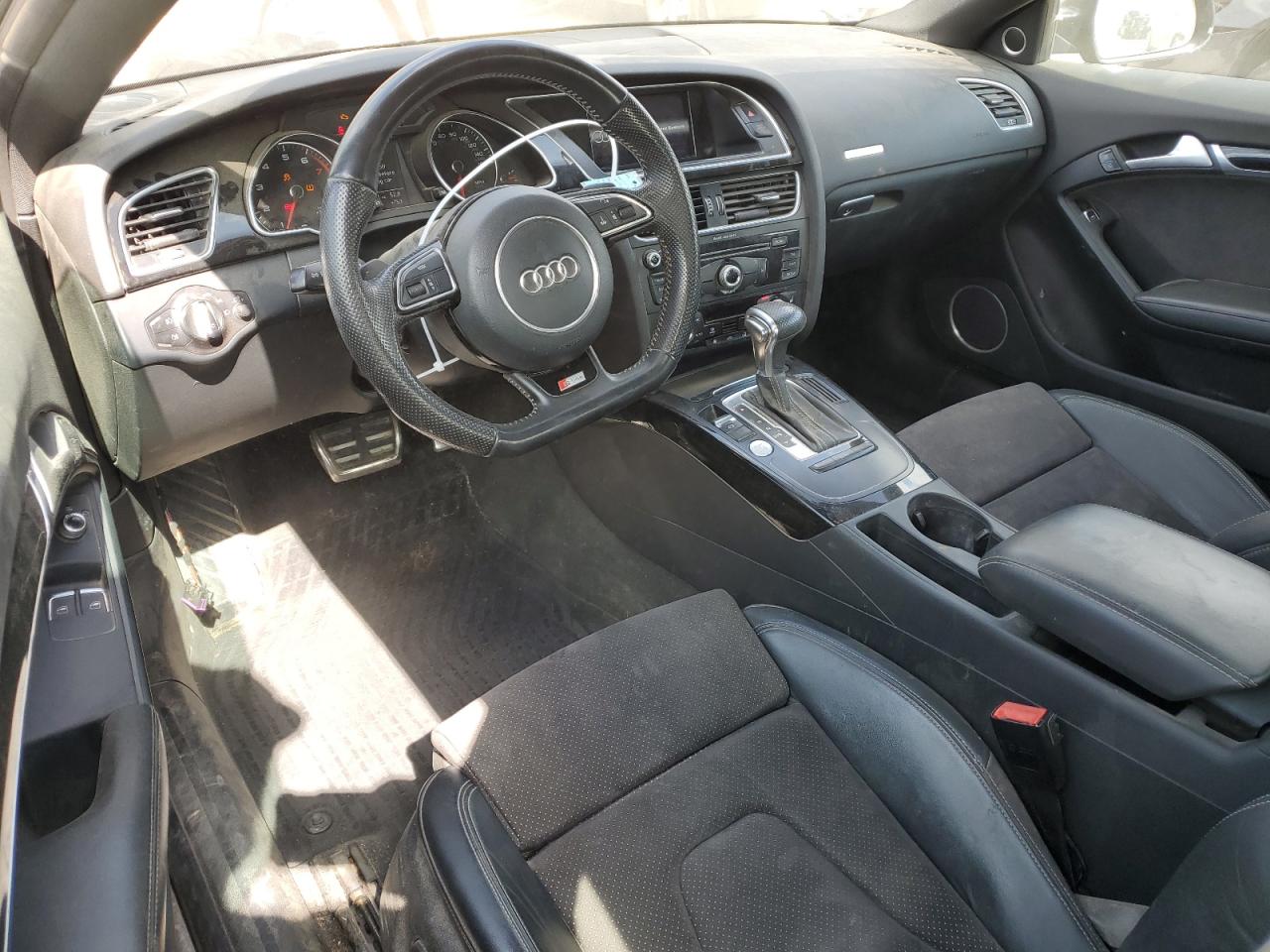2014 Audi A5 VIN WAUMFAFR7EA055877 Copart auction photo, undercarriage / front end damage thumbnail 8