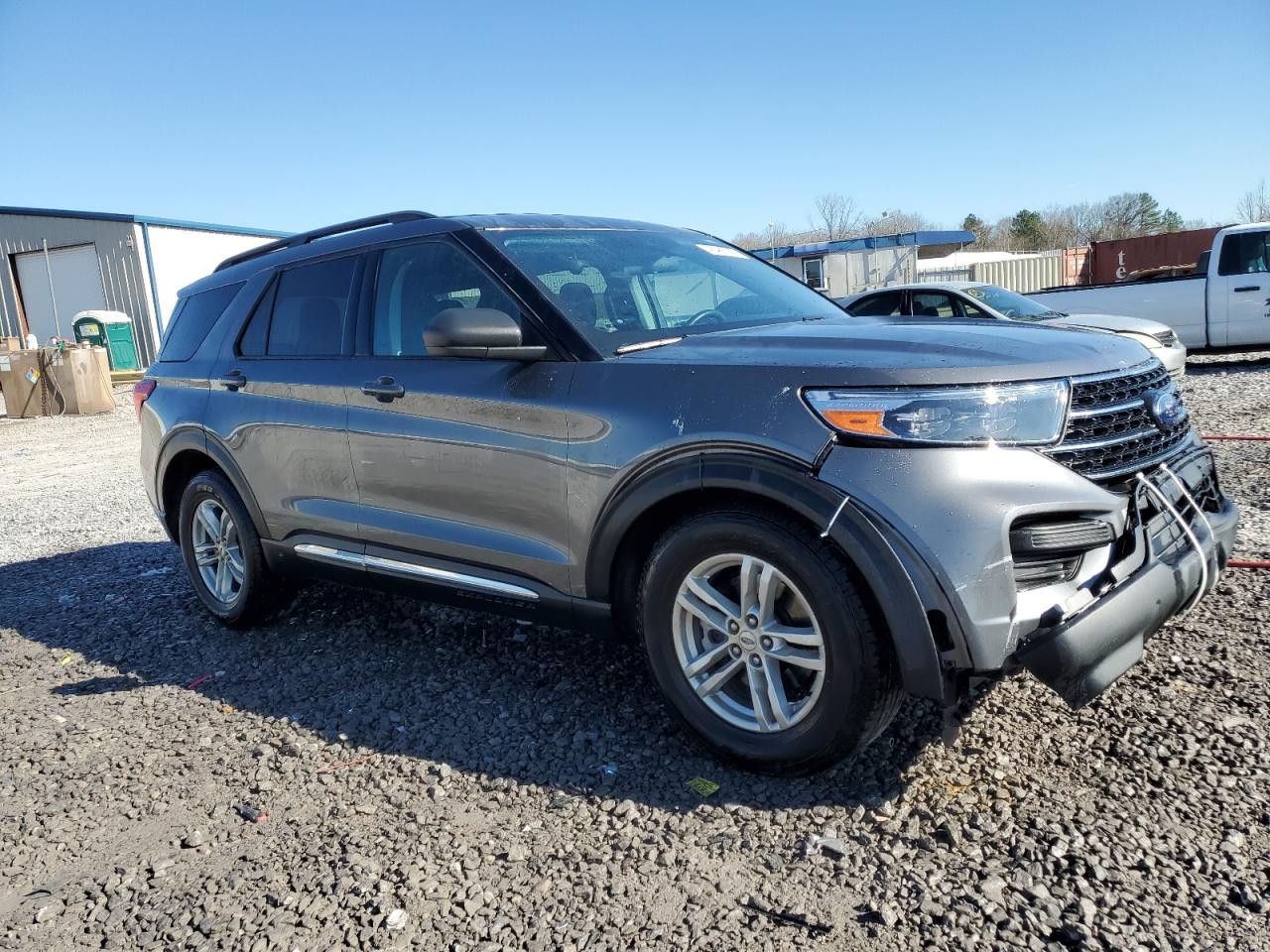 2022 Ford Explorer VIN 1FMSK7DH3NGC46403 Copart auction photo, front end damage thumbnail 4