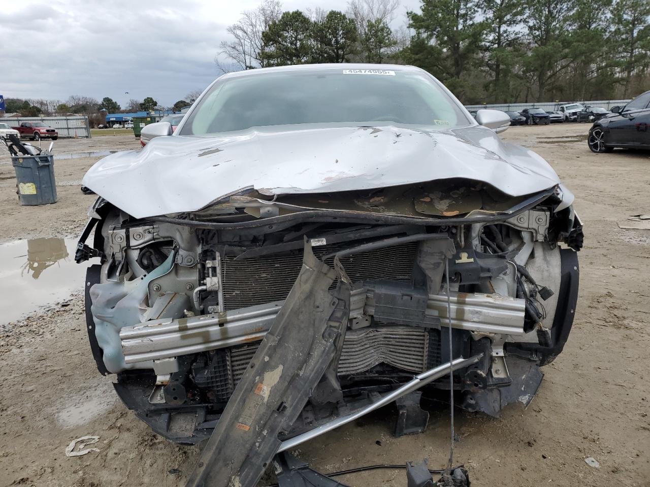 2014 Ford Fusion VIN 3FA6P0H90ER364361 Copart auction photo, front end / minor dent/scratches damage thumbnail 5