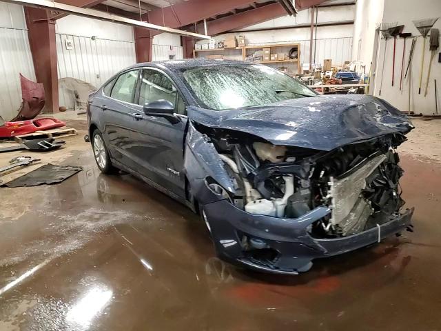 2019 Ford Fusion VIN 3FA6P0LU5KR185157 Copart auction photo, front end / side damage thumbnail 14