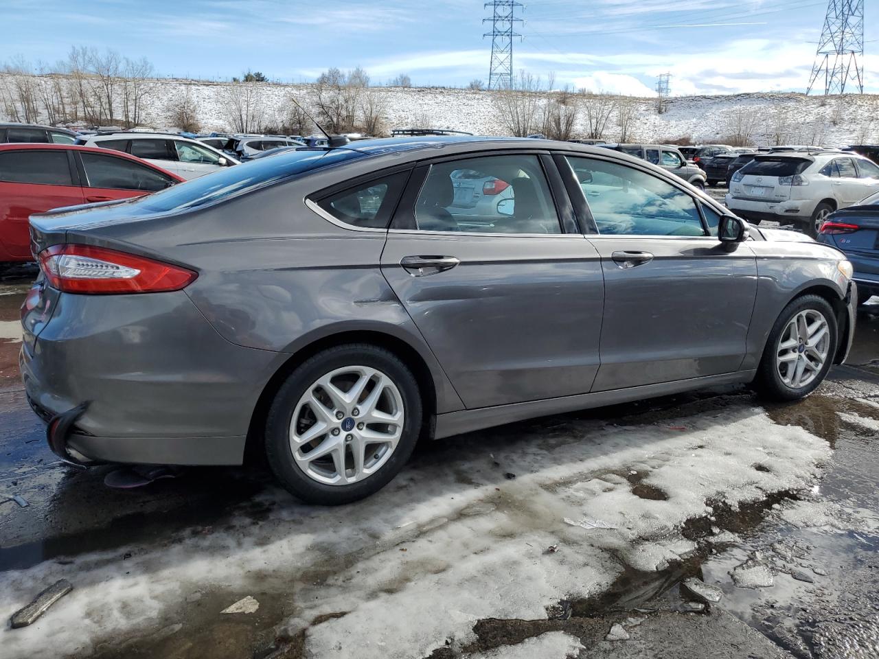 2013 Ford Fusion VIN 3FA6P0H71DR297654 Copart auction photo, front end / side damage thumbnail 3