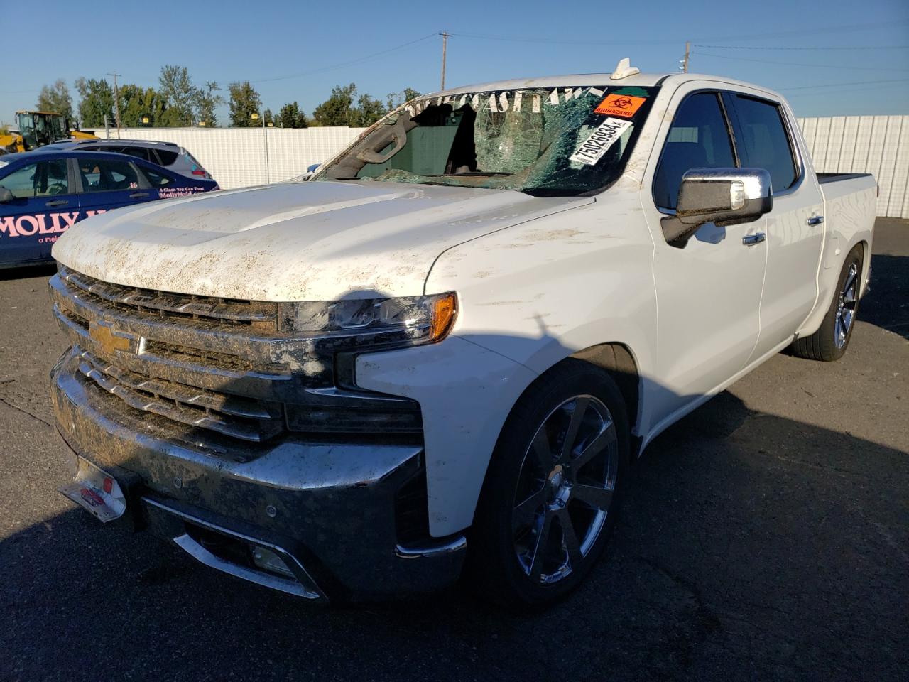 2021 Chevrolet Silverado VIN 1GCUYGED5MZ225692