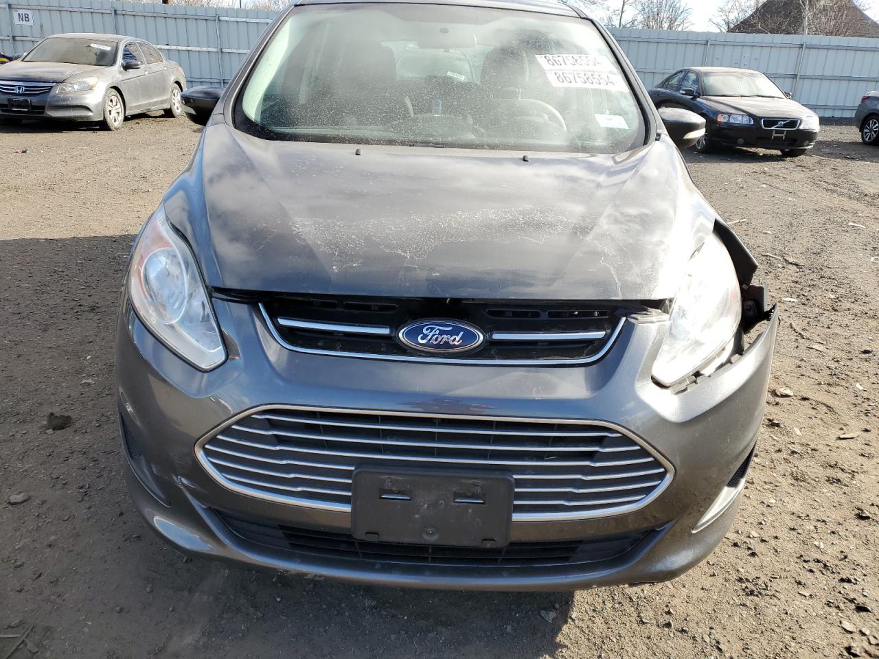 2015 Ford C-MAX VIN 1FADP5AU5FL123740 Copart auction photo, all over damage thumbnail 5