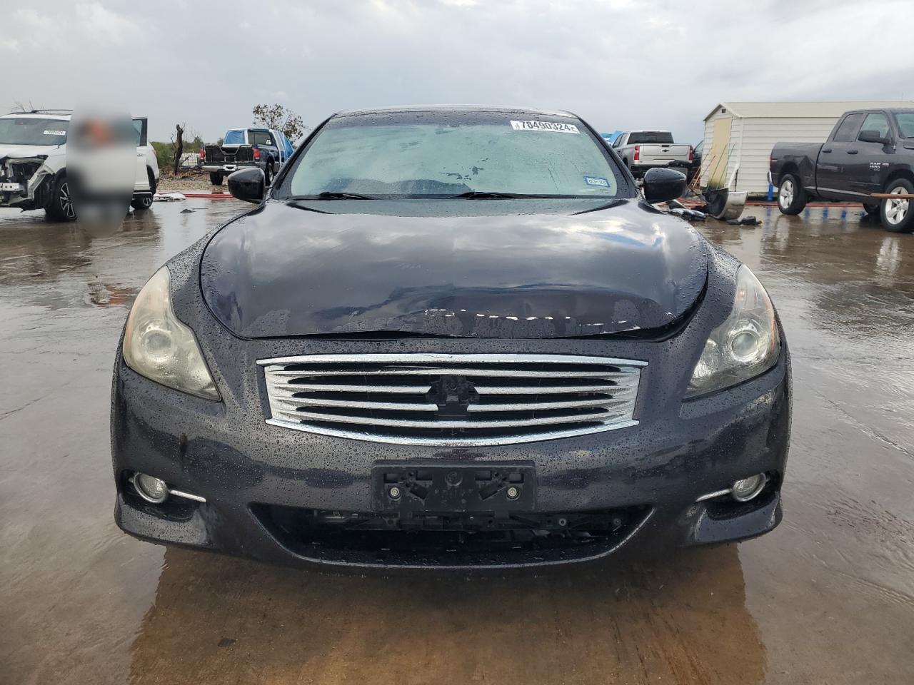 2012 Infiniti G VIN JN1CV6FE4CM201372 Copart auction photo, front end damage thumbnail 5