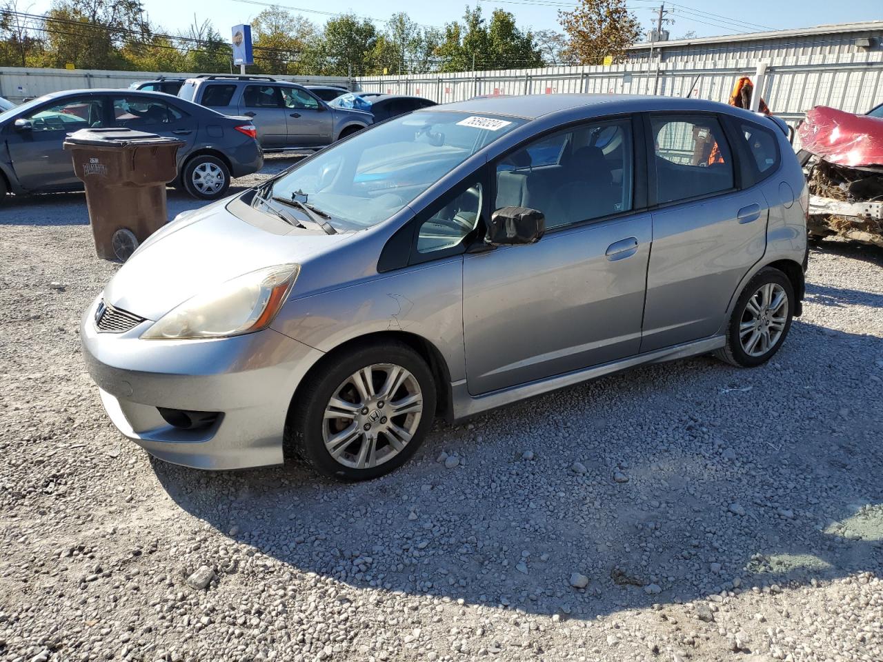 2009 Honda Fit VIN JHMGE88469S001188