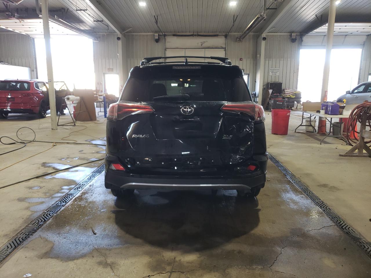 2018 Toyota RAV 4 VIN 2T3RFREV7JW712260 Copart auction photo, rear end damage thumbnail 6