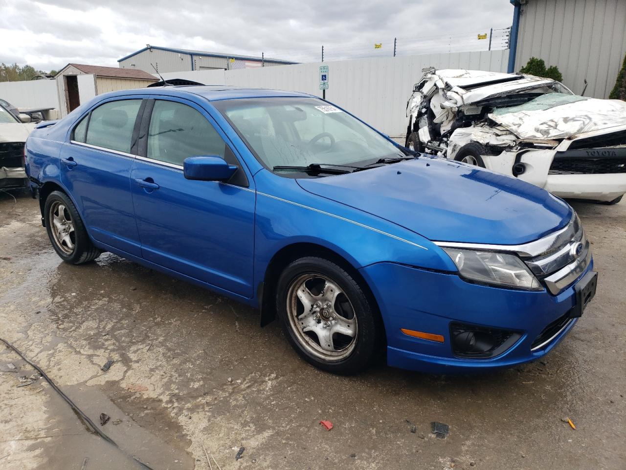 2011 Ford Fusion VIN 3FAHP0HA3BR131461 Copart auction photo, rear end damage thumbnail 4
