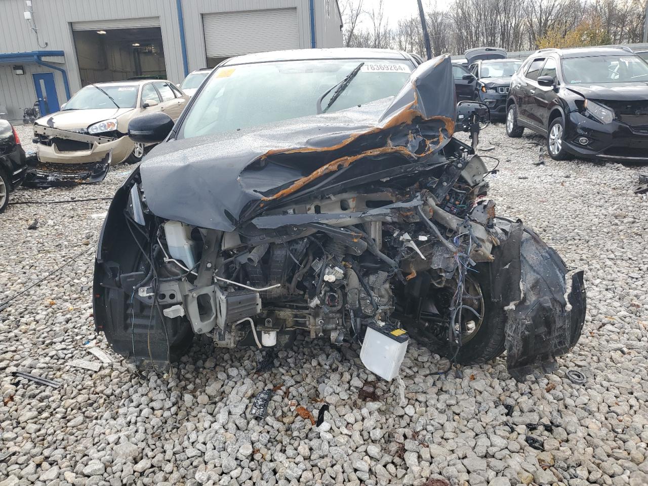 2019 Mitsubishi Outlander VIN JA4AR3AUXKU001739 Copart auction photo, all over damage thumbnail 5