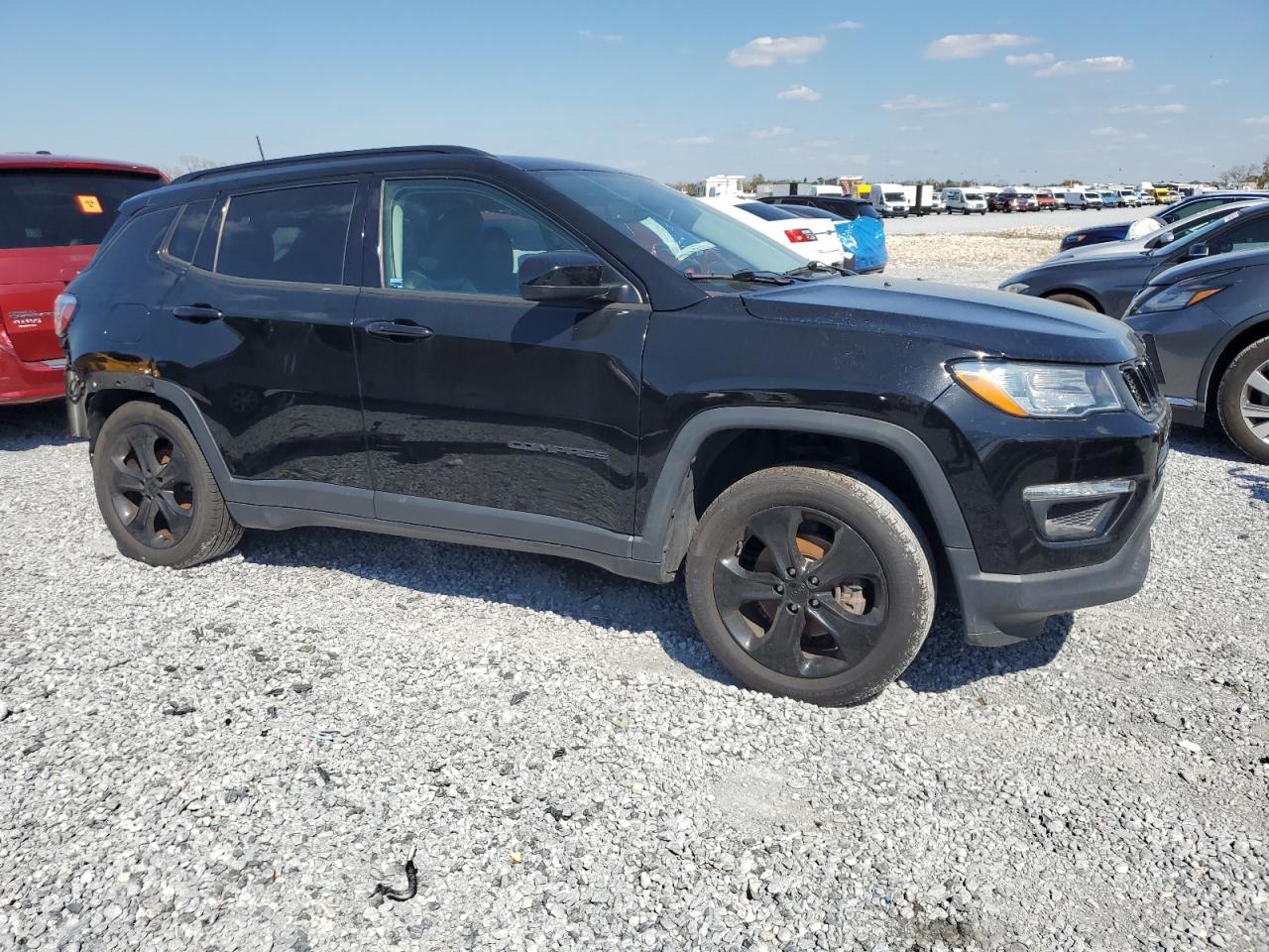 2020 Jeep Compass VIN 3C4NJDBB8LT168369 Copart auction photo, rear end damage thumbnail 4