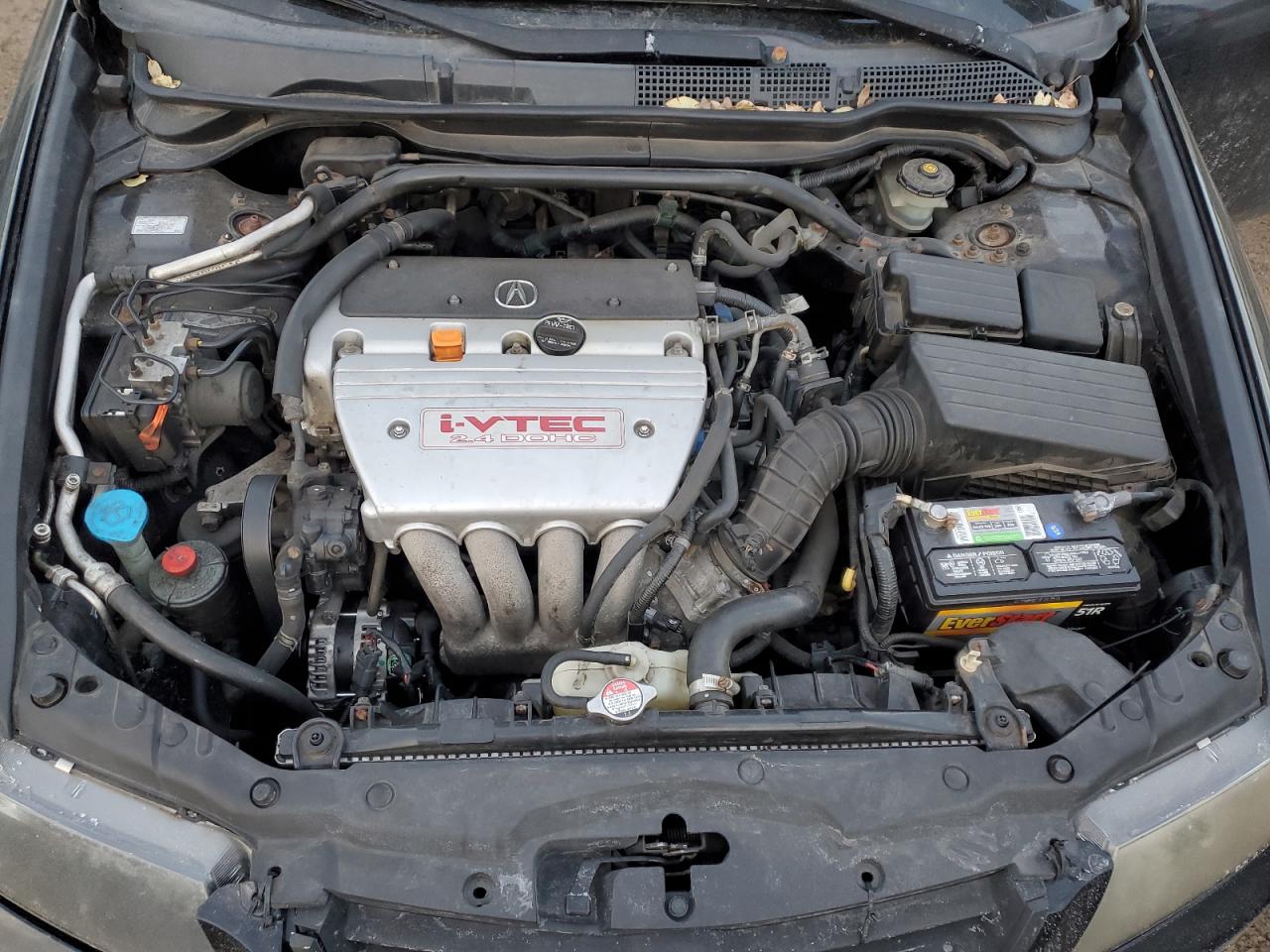 2004 Acura TSX VIN JH4CL96854C014856 Copart auction photo, rear end damage thumbnail 11