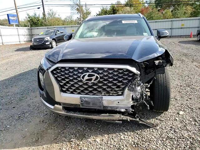 2022 Hyundai Palisade VIN KM8R7DHE9NU421351 Copart auction photo, rear end / front end damage thumbnail 12