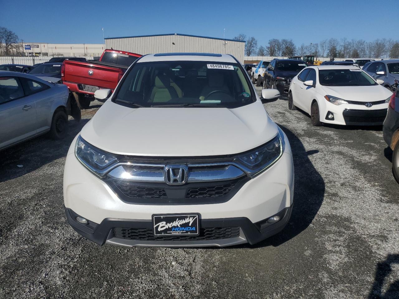 2019 Honda CR-V VIN 7FARW2H85KE026663 Copart auction photo, rear end damage thumbnail 5