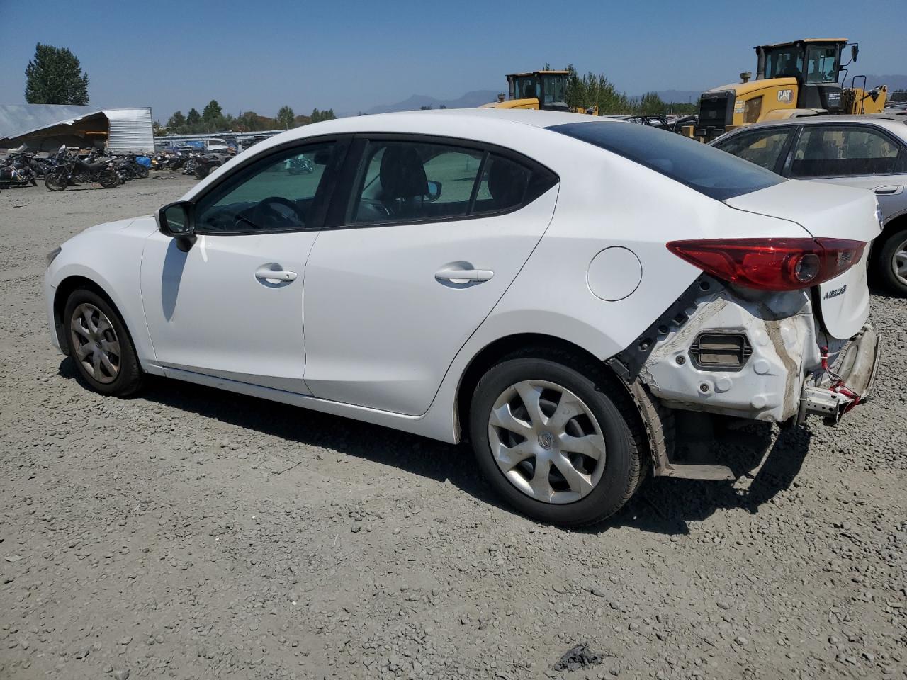 2015 Mazda 3 VIN 3MZBM1U78FM174850 Copart auction photo, rear end damage thumbnail 2