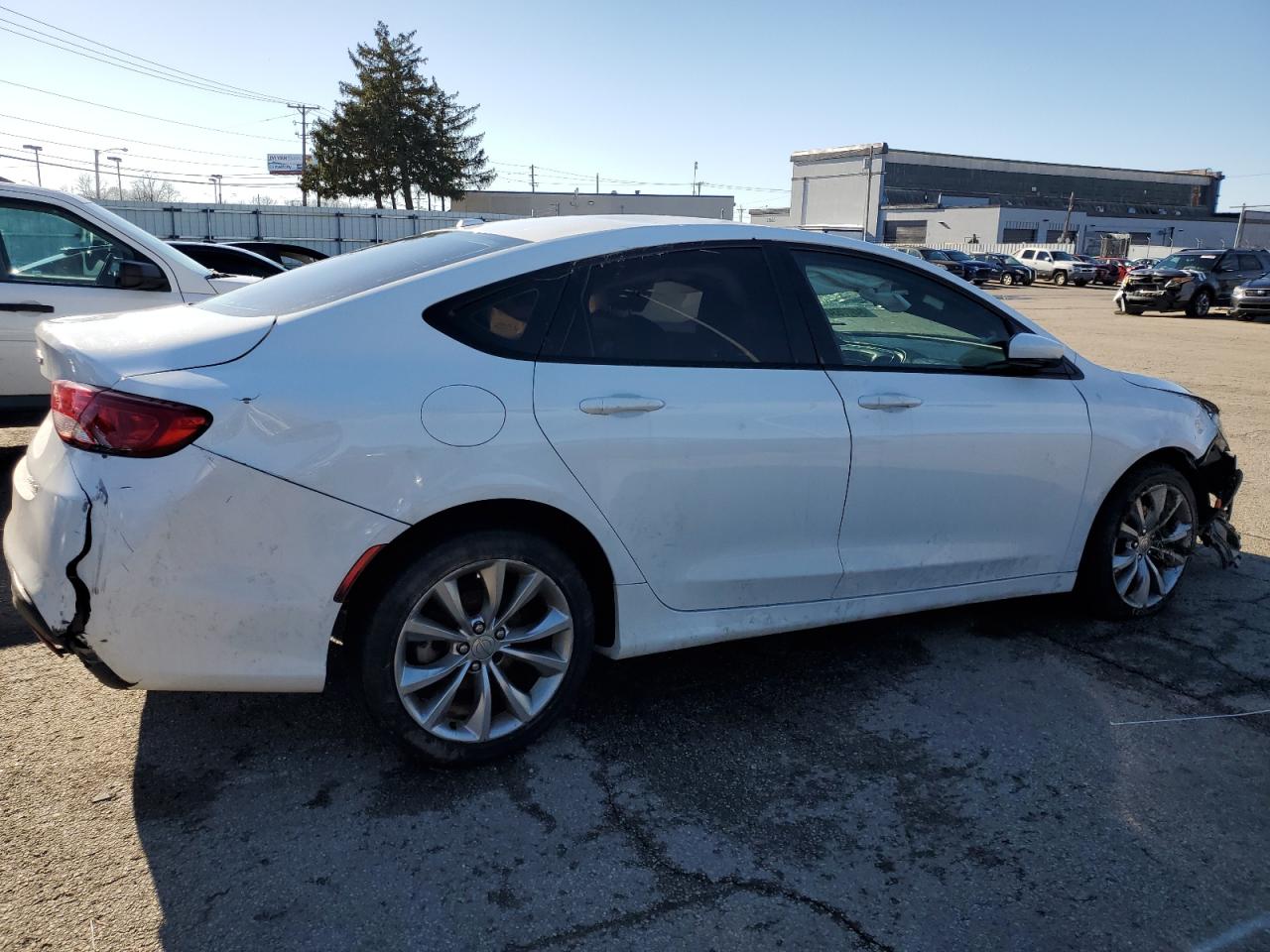 2015 Chrysler 200 VIN 1C3CCCBB1FN666840 Copart auction photo, all over damage thumbnail 3