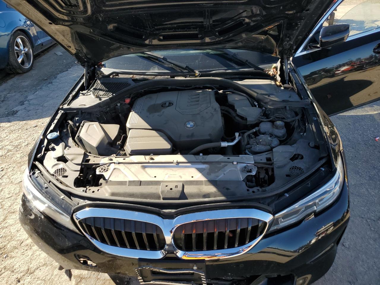 2020 BMW 3er VIN WBA5R7C05LFH40578 Copart auction photo, front end damage thumbnail 11
