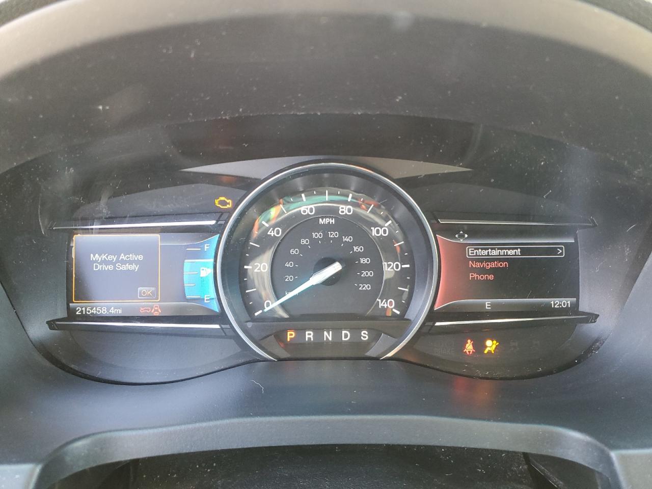 2016 Ford Explorer VIN 1FM5K8DH9GGB37109 Copart auction photo, front end / side damage thumbnail 9