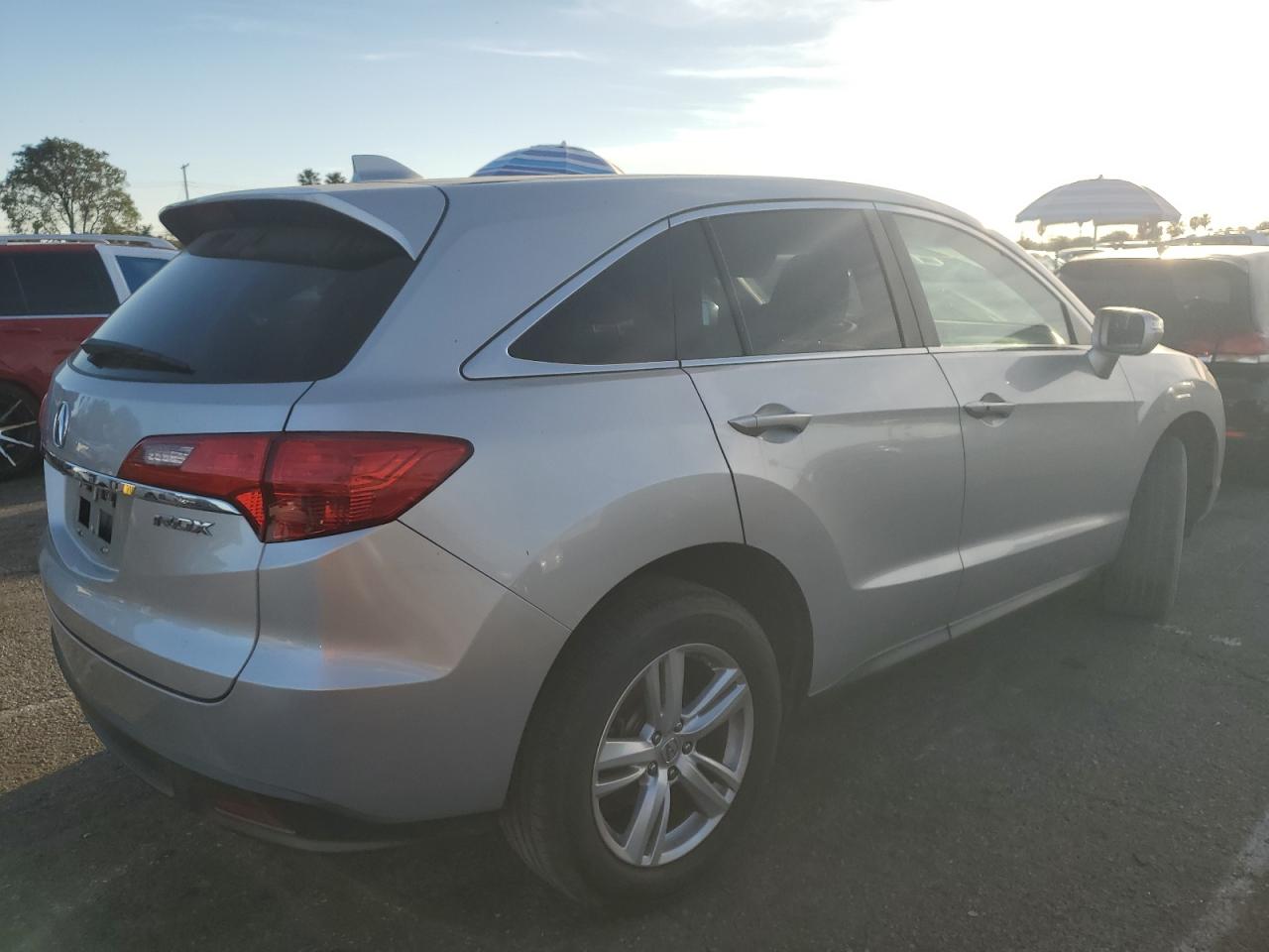 2013 Acura RDX VIN 5J8TB3H38DL008294 Copart auction photo, side / front end damage thumbnail 3