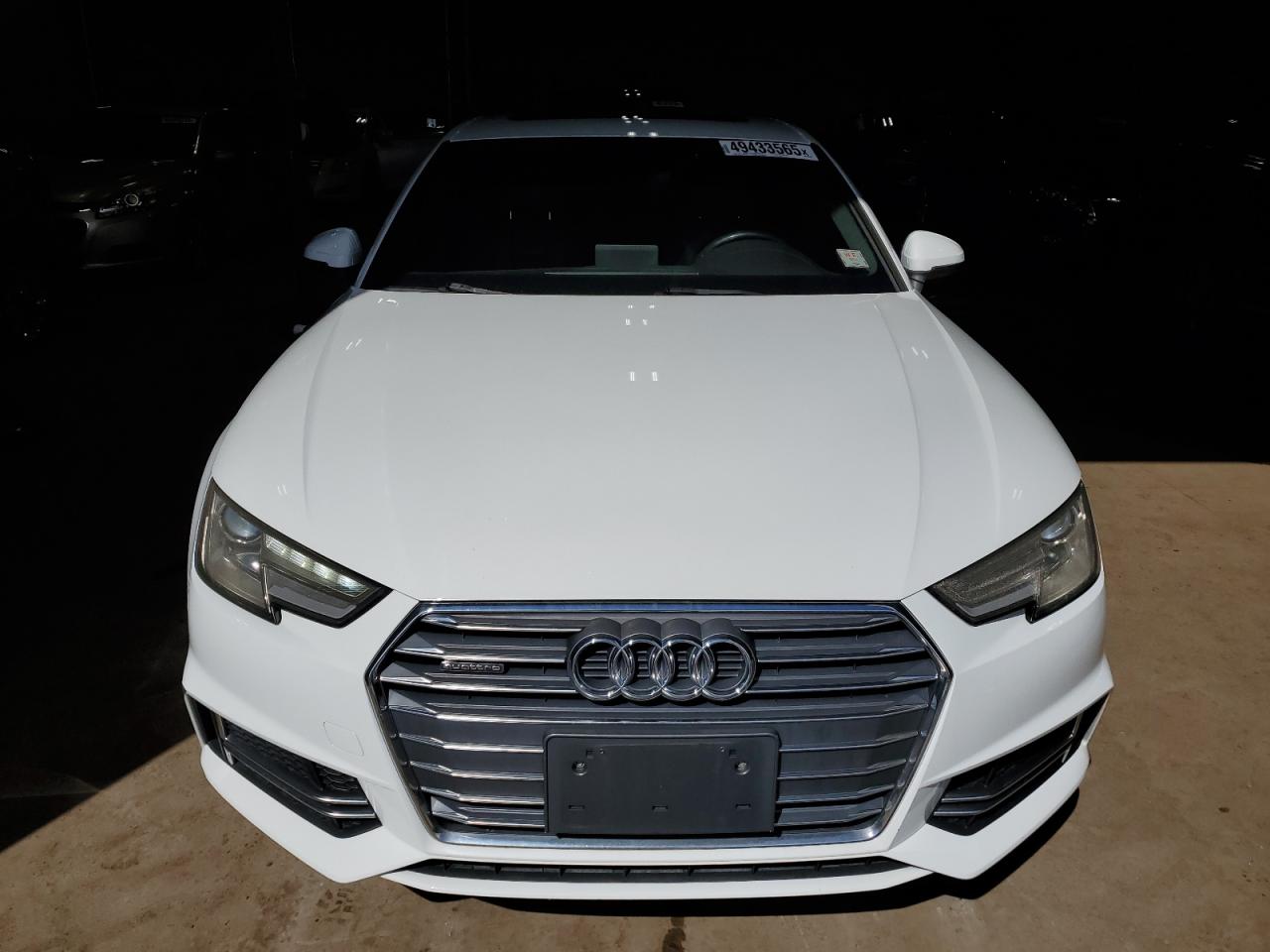 2018 Audi A4 VIN WAUDNAF40JA043331 Copart auction photo, rear end damage thumbnail 5