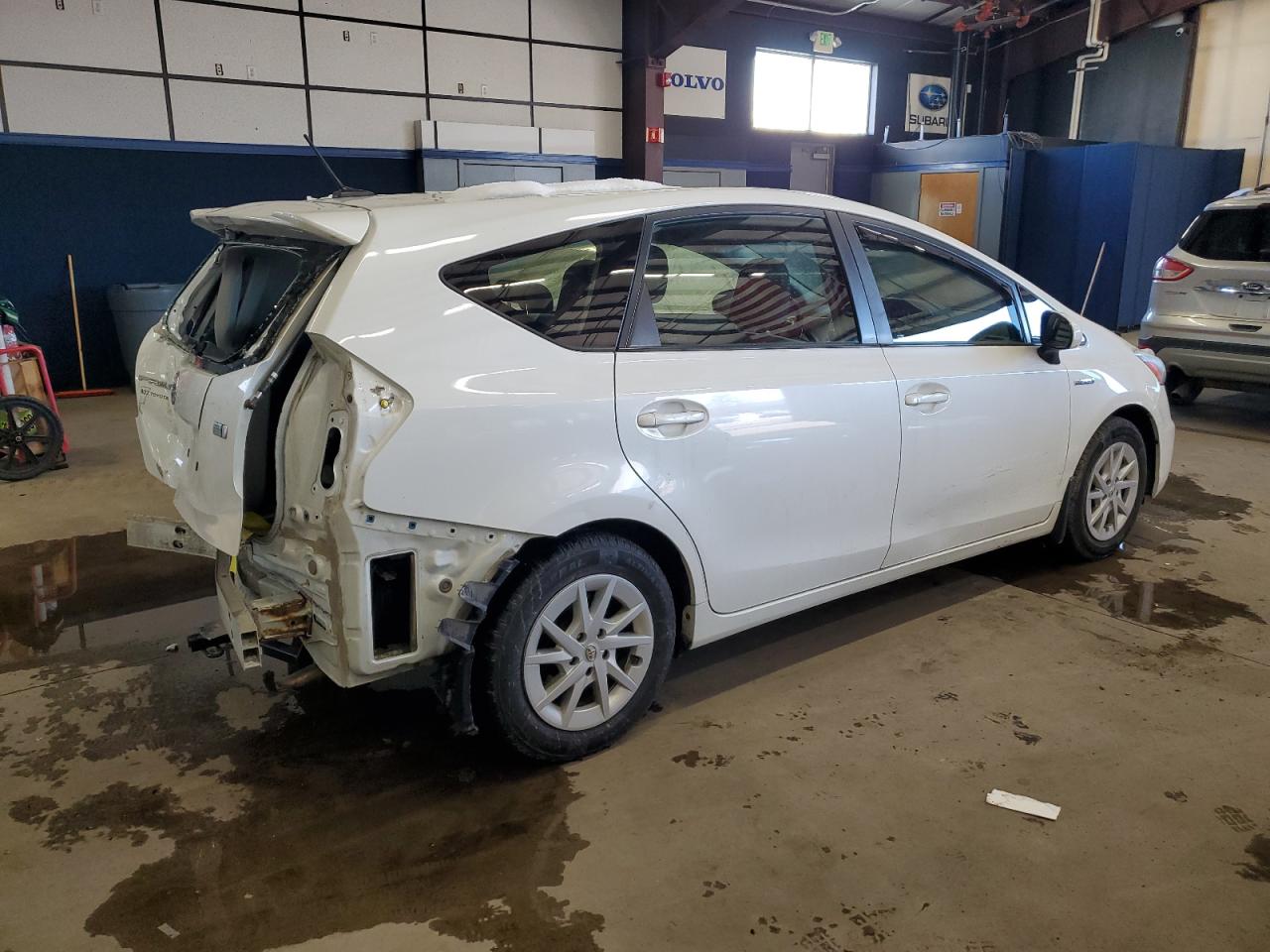 2013 Toyota Prius VIN JTDZN3EU7D3260759 Copart auction photo, rear end / side damage thumbnail 3