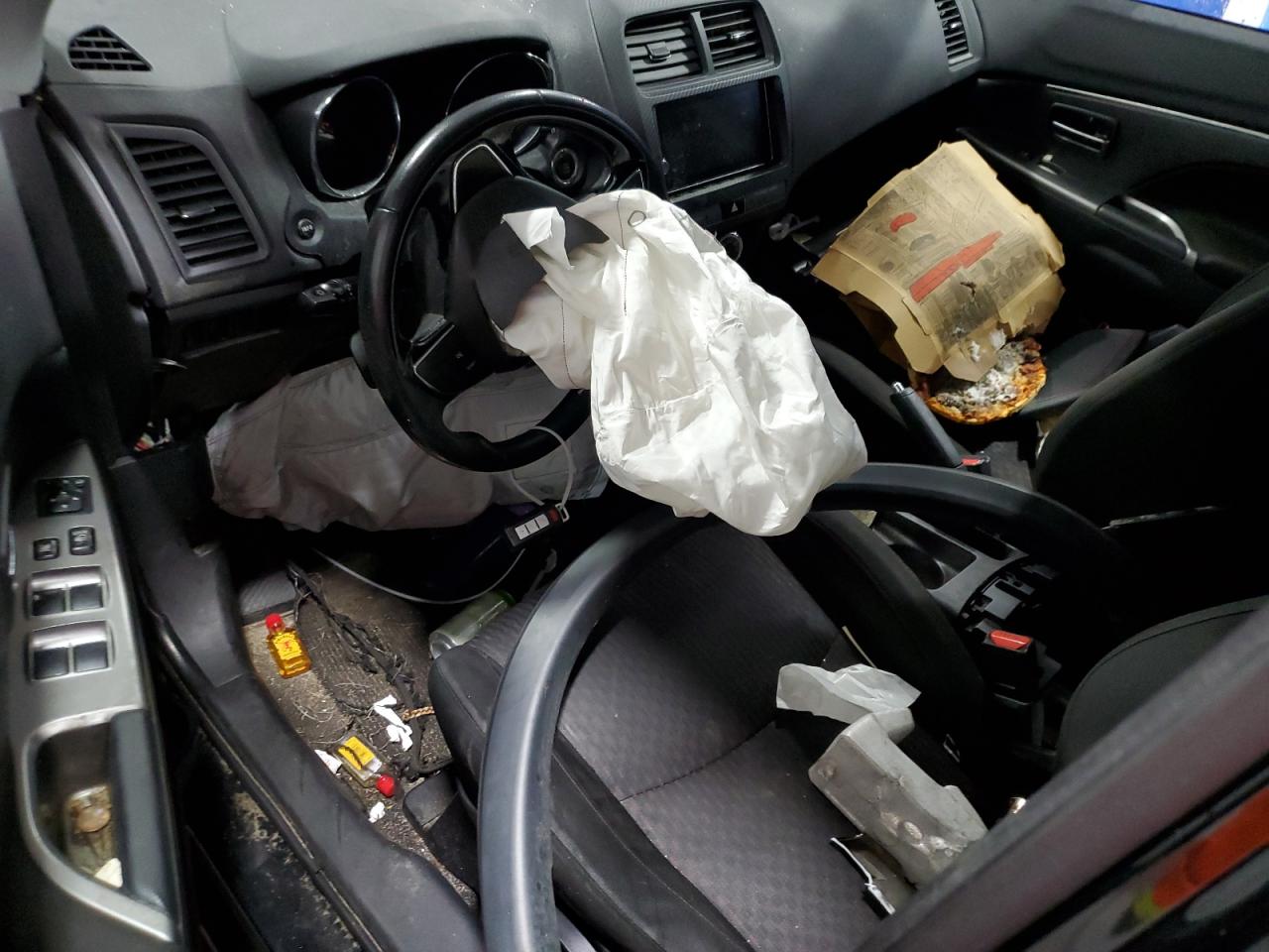 2019 Mitsubishi Outlander VIN JA4AP4AU7KU026447 Copart auction photo, front end damage thumbnail 8